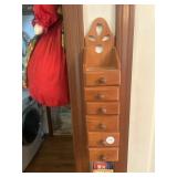 6-drawer spice cabinet