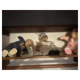 Cabbage, patch, and other dolls
