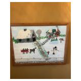 Various wall decorations