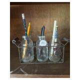 Small milk bottle collection