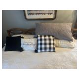 Throw pillows