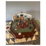 Animated, musical Christmas display