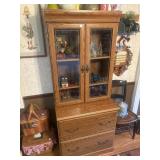 Glass door cabinet