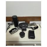 Canon 35 mm camera with Disney strap and bag a V