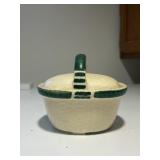 Shawnee Basket Weave Glass Basket