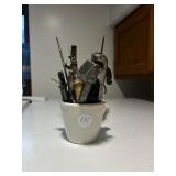 Various Kitchen Utensils in Mug