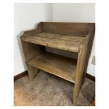 Primitive Bucket Bench