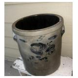 5 Gallon Blue Glaze Salt Crock