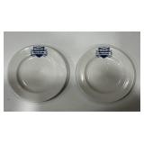 Mayer China White Castle Plates