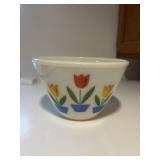 Vintage Fire King Tulip Mixing Bowl