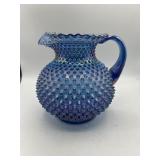 Fenton Iridescent hobnail pitcher from 1992 -