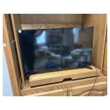 Samsung Flatscreen TV and Samsung DVD/  VHS player
