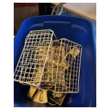A tote with vintage foam storage racks picture