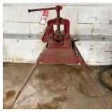 Vintage Pipe Vise with Stand
