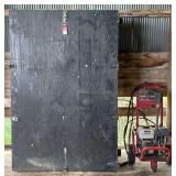 Pressure Washer & Black Cabinet