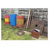 Scrap Iron & Barrels