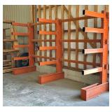 Heavy Duty Cantilever 5-Shelf Storage Rack