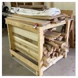 Wood Material & Saw Horses