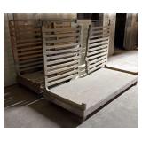 Custom Wood Mobile Drying Racks