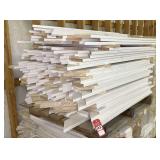 White Painted Wooden Trim