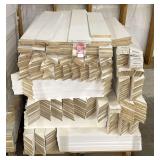 White Painted Wooden Trim