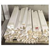 White Painted Wooden Trim