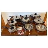 Lustre Craft Stainless Cookware Set