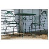 Metal Patio Table & Chairs