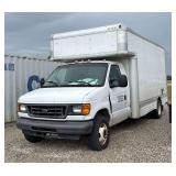2007 Ford E450 Enclosed Van Truck