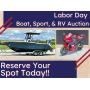 Labor Day Week Boat, Sport, & RV Online Only Auction