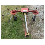 AGCO/Hesston 3710 2-Basket Hay Tedder