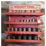 Wright Tool 3/4" Drive Deep Well Impact Socket Set