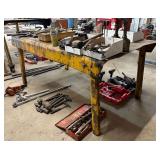 Shop Built Heavy Duty Steel Table Built From Cabs