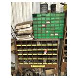 Lawson Products 40-Hold Hardware Bin with Contents