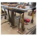 Shop Built Heavy Duty Steel Table Built From Cabs