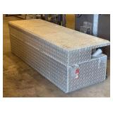 Diamond Plate Truck Box with Fuel Storage