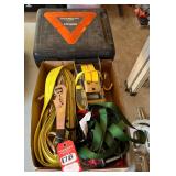Ratchet Straps & Portable Air Compressor