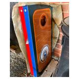 IU/Illinois Themed Cornhole Boards