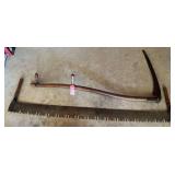 Early Crosscut Saw & Mowing Scythe