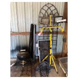Weber Grill, Worklight & Garage Items