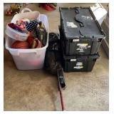 Outdoor Sporting Items & Storage Container