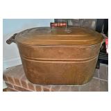Early Copper Boiler with Lid