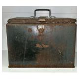 Early Belknap Metal Cooler