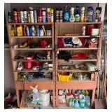 Metal Shelving Units & Garage Items