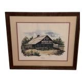 Ray Day "See Seven States" Framed Print