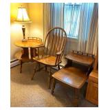 Wooden Furniture & Table Lamp