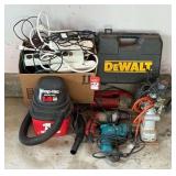 Power Tools, Shop Vac, & Extension Cords