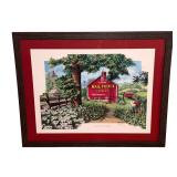 Ray Day "A Day In The Country" Framed Print