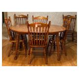 Tell City 8058-48 Dining Table & Chairs