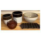 Stoneware & Cast Iron